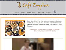 Tablet Screenshot of cafezuppina.com